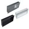 Niche murale de douche, étagère encastrable douche acier inox - 60x30x10cm - BS603010 Blanc