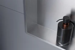 Niche murale de douche, étagère encastrable douche acier inox - 30x20x10cm - NT203010X Acier brossé