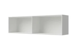 Niche Murale Douche Blanche Fonte minérale étagère Rangement Douche Salle de Bain encastrable BA2520, H.25xP.20xL.90cm, Blanc mat