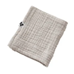 OUREA - Serviette Invité 30x50cm Gaze de Coton Pampa