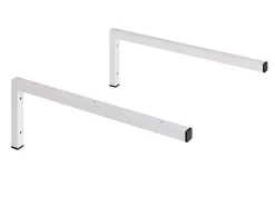 Pack 2 supports équerres pour plan de toilette T-BATH - blanc mat