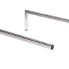Pack 2 supports équerres pour plan de toilette T-BATH - chromé brillant