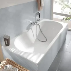 Pack baignoire 160 x 70 VILLEROY ET BOCH O Novo avec pieds et robinet