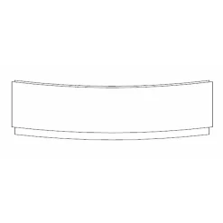 Pack Baignoire POP asymétrique 160x100 angle à droite avec tablier