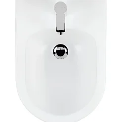 Pack Bidet suspendu céramique fixations invisibles+Bâti support SANINDUSA Sanibold 50 blanc (bidet + Bâti support)