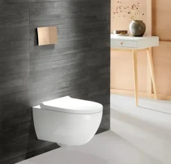 Pack complet WC Geberit UP320 + Cuvette ACANTO TurboFlush + Plaque Blanche