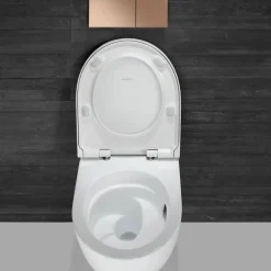 Pack complet WC Geberit UP320 + Cuvette ACANTO TurboFlush + Plaque Blanche