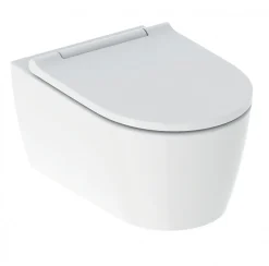 Pack complet WC Geberit UP320 + Cuvette ONE TurboFlush + Plaque Chromé Brillant