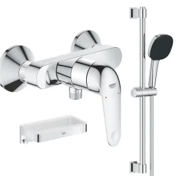 Pack douche mécanique Swift 2023 avec ensemble de douhe Vitalio Comfort 110 et tablette
