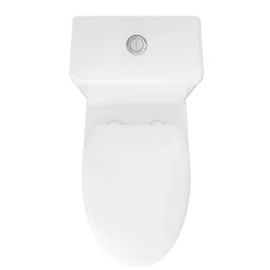 Pack WC à poser avec cuvette, abattant et réservoir, GoodHome Kentia