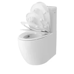 Pack WC à poser avec cuvette, abattant et réservoir, GoodHome Kentia