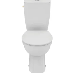 Pack WC à poser en céramique et thermodur, sortie horizontale, Ideal Standard Thirso