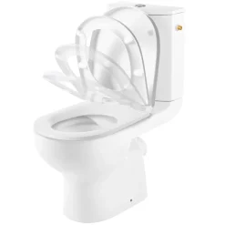 Pack WC à poser sans bride avec sortie horizontale GoodHome Cavally NF