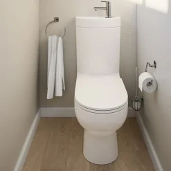 Pack WC à poser sans bride + lave-mains sortie horizontale GoodHome Cavally