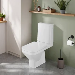 Pack WC à poser sans bride sortie horizontale, GoodHome Teesta