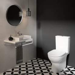 Pack WC à poser sans bride sortie horizontale ou verticale Geberit Cocktail