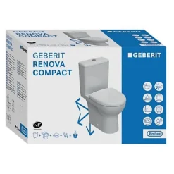 Pack WC au sol compact complet RENOVA sortie multidirectionnelle - GEBERIT - 501.859.00.1