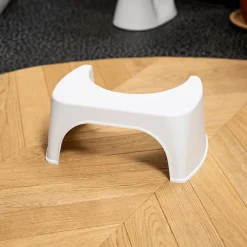 PACK WC avec bride à poser GROHE Bau Ceramic + Tabouret physiologique plastique Blanc