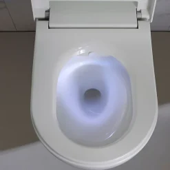 Pack WC Bati support mural avec cuvette lavante - Façade blanche -Wc japonais - Tesa