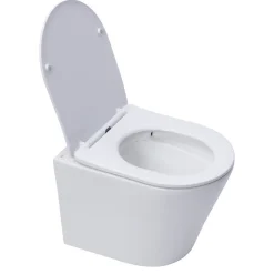 Pack WC Bâti autoportant + WC Swiss Aqua Technologies Infinitio sans bride + Plaque chrome