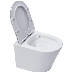 Pack WC Bâti autoportant + WC Swiss Aqua Technologies Infinitio sans bride + Plaque chrome
