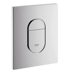 Pack WC Bâti autoportant + WC sans bride SAT Brevis + Abattant ultra-fin softclose + Plaque chrome