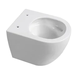 Pack WC bâti-support sol-mur + WC sans bride Ceramia PixL avec abattant SoftClose + plaque noir (VBCEPXWT01-FR)