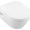 Pack WC cuvette suspendue sans bride avec abattant Targa Design Villeroy & Boch