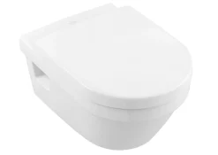 Pack WC cuvette suspendue sans bride avec abattant Targa Design Villeroy & Boch