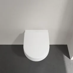 Pack WC cuvette suspendue sans bride avec abattant Targa Design Villeroy & Boch