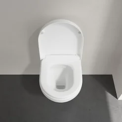 Pack WC cuvette suspendue sans bride avec abattant Targa Design Villeroy & Boch