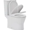 Pack WC cuvette+réservoir+abattant+fixations SANINDUSA UrbY 65 caréné évacuation par dessous blanc