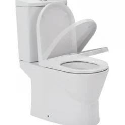 Pack WC cuvette+réservoir+abattant+fixations SANINDUSA UrbY 65 caréné évacuation par dessous blanc
