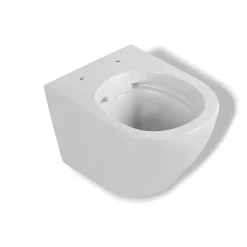 Pack WC GEBERIT Bâti-support Duofix+WC Slim Soft-Close ROLO blanc+tapis d'isolation acoustique+plaque noir
