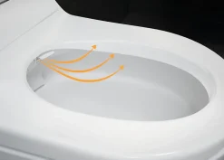 Pack WC japonais lavant suspendu Geberit Laita Premium Rimfree
