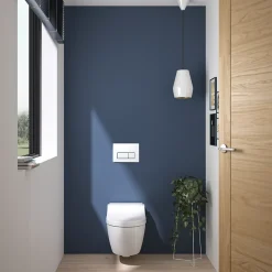 Pack WC japonais lavant suspendu Geberit Laita Essentiel Rimfree