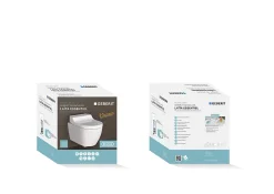 Pack WC japonais lavant suspendu Geberit Laita Essentiel Rimfree