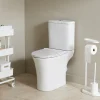 Pack WC surélevé gain de place sans bride sortie horizontale - Shani