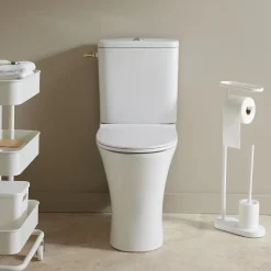 Pack WC surélevé gain de place sans bride sortie horizontale - Shani