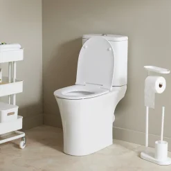 Pack WC surélevé gain de place sans bride sortie horizontale - Shani