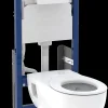Pack WC suspendu avec bâti-support autoportant G450 Rimfree Geberit
