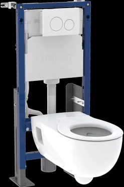 Pack WC suspendu avec bâti-support autoportant G450 Rimfree Geberit