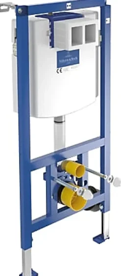Pack WC suspendu avec bâti + WC, Villeroy et Boch Avento