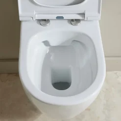 Pack WC suspendu Bati Siamp universel + cuvette sans bride samara