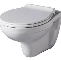 Pack WC suspendu bati Siamp universel + cuvette sans bride Erina