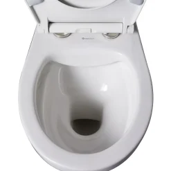 Pack WC suspendu bati Siamp universel + cuvette sans bride Erina
