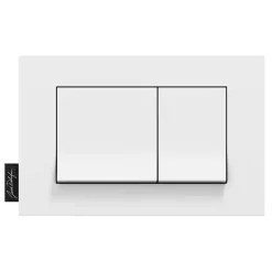 Pack WC suspendu JACOB DELAFON Terrace+ bâti-support + plaque Blanc brillant