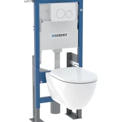 Pack WC suspendu sans bride, Geberit G-700 Turboflush