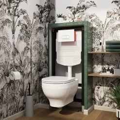 Pack WC suspendu sans bride Cavally GoodHome