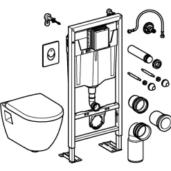 Pack WC suspendu sans bride Grohe Solido Harmony